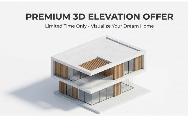 Premium 3D Elevation Designs – Save Big Today!